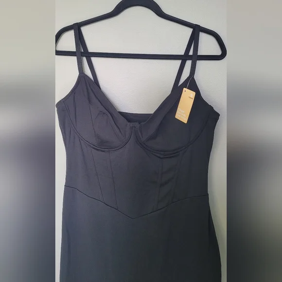 Popilush Shapewear Hourglass Corset Mermaid Dress Black NWT XXL - Picture 6 of 8